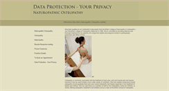 Desktop Screenshot of ninabain-osteopath.com